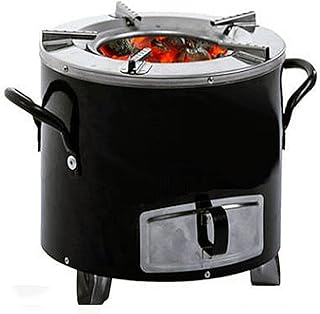 Portable wood stove | Camping wood stove - Stainless steel wood stoves for hiking, hiking, burns effectively.. Discover the joy of online shopping with DIAYTAR NIGERIA's budget-friendly prices and reliable shipping.
