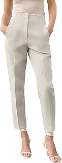 Relaxed slim pants high for women with pockets, beige, s.. Shop with confidence at Nigeria's leading affordable e-commerce platform with reliable delivery services.