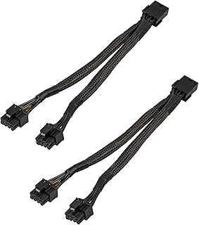 Graphics lines graphics card 8 pin 1 point and 2 lines extension cable of 8p.. Affordable online shopping is just a click away with DIAYTAR Nigeria.