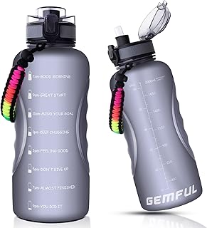 Large bottle of 2 l jimful drinking water with waterproof straw for outdoor sports.. DIAYTAR NIGERIA brings the joy of affordable shopping to your fingertips with delivery in less than 8 days.