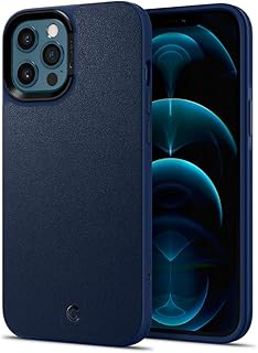 Searle brick design leather case designed for iPhone 12 Pro Max (2020) - Navy blue.. DIAYTAR NIGERIA brings online shopping to every Nigerian with affordable prices and reliable shipping.