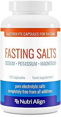 Fast salt capsules: supplement of pure electrolytes for a prolonged fast. Sodium, potassium and magnesium | Completely free from filling substances, sugar and undesirable sweeteners | 120 capsules... DIAYTAR Nigeria: trusted by thousands for fast, reliable delivery.