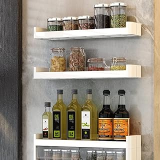 Plastic hanging wall shelf for kitchen, bathroom, office, bedroom, crafts (white) (b).. Looking for a deal? DIAYTAR Nigeria has thousands waiting for you.