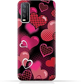 TPU protection shell AMC Design for Vivo Y12S with Coeurs de la Saint-Valentin motif.. Shop with confidence at DIAYTAR NIGERIA, Nigeria's premier affordable e-commerce platform.