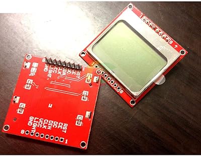 LCD display module White Blue Retro-Blinking 84x48 for Arduino Nokia 5110.. Forget the long lines — DIAYTAR Nigeria is always open for shopping.