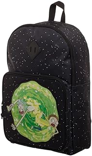Merchandising Official Backpack Rick & Morty Portal.. DIAYTAR NIGERIA: Where every search yields affordable results delivered promptly to your door.
