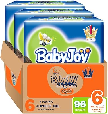 Babyjoy panties panties, junior junior xxl junior package size 6, 96 units, 16 kg and more.. Your one-click solution to affordable shopping, DIAYTAR NIGERIA delivers quality products nationwide.