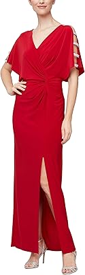 Alex Evenings Short Sleeve dress adorned with long collar for women.. Transform your shopping experience with DIAYTAR NIGERIA's vast product selection delivered at unbeatable prices.