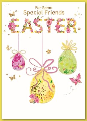 Happy Easter Greeting Card - For special friends.. Experience retail satisfaction with DIAYTAR NIGERIA's comprehensive platform and prompt shipping service.