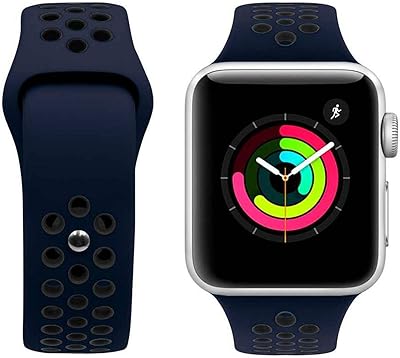 Iguard by Porodo Nike watch bracelet compatible with Apple Watch 44 mm/42 mm | Comfortable replacement bracelet | Trendy design straps for intelligent watch.. You shop, we deliver — quick and easy with DIAYTAR Nigeria.