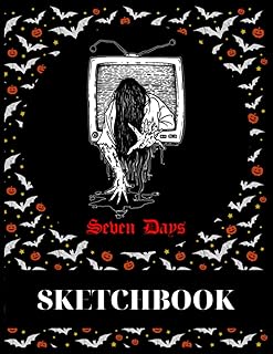 Sketch book: Halloween The Ring Horror Film Samara Seven days Halloween Halloween Sketch Book weekly or monthly tasks.. DIAYTAR NIGERIA redefines convenience with our vast product selection and swift nationwide delivery.
