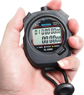Arabic chronometer - Professional digital manual timer, countdown and chronometer newspaper 10 separate time memories with historical time and alarm function for fitness coaches and judges.. Transform your shopping experience with DIAYTAR NIGERIA's vast product selection delivered at unbeatable prices.