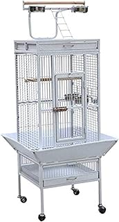 Bird cage for large parrots (size 67 x 67 x 156 cm).. Shop the smart way with DIAYTAR NIGERIA's extensive selection and budget-friendly nationwide delivery.
