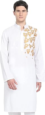 Kurta long traditional Indian in pure cotton for men for festival clothes.. Discover thousands of products on DIAYTAR Nigeria — from fashion and electronics to home goods. We guarantee quick delivery and competitive pricing across the board.