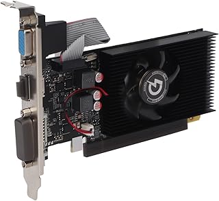 GT710 GDDR3 graphics card, 2 GB 64 -bit office game graphics card, VGA DVI VGA support, 954 1334 MHz PCI Express 2.0, Quick cooling module, discreet graphics card for PC game.. DIAYTAR NIGERIA: Where shopping meets satisfaction with affordable prices and prompt delivery services.