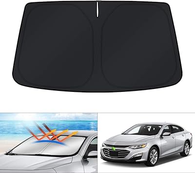 Foldable sun visor for Chevrolet Malibu Sedan 2016-2020 from Kust Suns Sun for UV protection to keep your car in the fridge.. Experience the power of choice with DIAYTAR NIGERIA's vast catalog and affordable 5-8 day delivery.