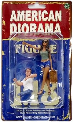 Model of car and driver American Diorama - ESHEL 1:18, 23896g.. Shop with purpose at DIAYTAR NIGERIA and receive quality products at budget rates within 8 days.