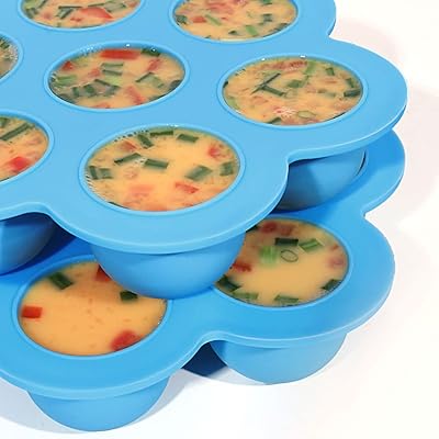 AEG Ninja Foodi Set of Molds with Food Quality Silicone Eggs 100 % BPA without BPA with cover 5, 6 and 8 liters, 2 rooms for bite to eggs.. DIAYTAR NIGERIA makes every purchase count with our affordable prices and reliable 5-8 day shipping.