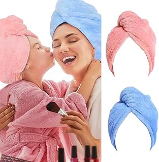 Show Wei Magic Design Hair Towel in microfiber Fast drying for women.. Experience the simplicity of DIAYTAR NIGERIA's extensive marketplace with delivery within 8 days.