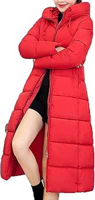 Zalhin jacket. Long and thick coat padded for women, winter parka (color: dark blue, size: xl).. Your everyday shopping companion, DIAYTAR NIGERIA offers unbeatable value with nationwide delivery.