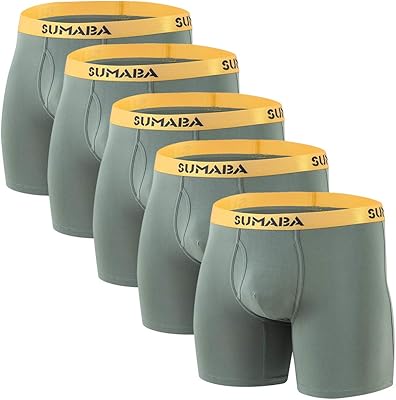 Breathable bamboo underwear, long leg, unexpected, men's boxer, open fly m l xl 2xl 3xl.. DIAYTAR NIGERIA: Connecting Nigerians with their needs through affordable prices and 5-8 day shipping.