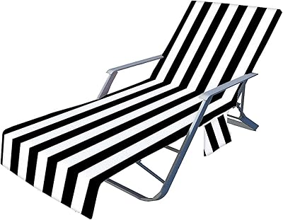 Microfiber beach towels, portable garden furniture towel with side holiday pockets, 73 x 210 cm (long chair not included) (c).. DIAYTAR NIGERIA: Where shopping meets satisfaction with affordable prices and prompt delivery services.