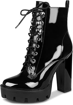 Wetkiss platform boots for women, heeled combat boots, thick heeled boots, round ends, high heeled lace boots.. DIAYTAR NIGERIA delivers on our promise of variety, affordability, and prompt nationwide shipping.