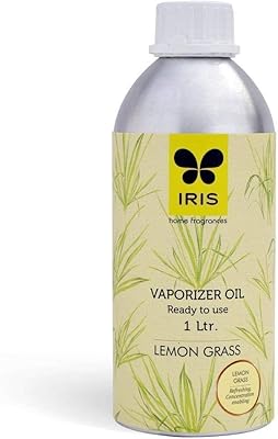 Iris lemon & grass vaporizer oil, 1 liter recharge.. DIAYTAR NIGERIA revolutionizes online retail with our extensive selection and dependable shipping service.