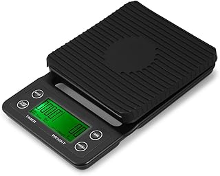 Coffee scale, Precision electric kitchen scale 5kg/0.5g with large light LCD screen with timer and zero function... Shop across categories at DIAYTAR NIGERIA and enjoy budget-friendly nationwide shipping in 5-8 days.
