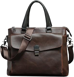 Zamoux handbag for men, vintage menbriefcase brand Pu leather male handbag Large solid strap bag business desktop bags for laptop casual men's chestnut.. DIAYTAR NIGERIA makes online shopping accessible with our comprehensive platform and prompt delivery service.