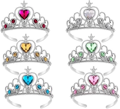 Miss Tiara princess crown set for little girls (mixture of 6 pieces).. DIAYTAR NIGERIA transforms online retail with unbeatable prices and consistent delivery timeframes.