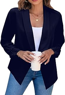 Blazer woman with long sleeves, light and open on the front, for work, work and office.. DIAYTAR Nigeria is your reliable online shopping destination offering an extensive range of products across all categories. Enjoy fast nationwide delivery in just 5 to 8 days and some of the lowest prices in the market.