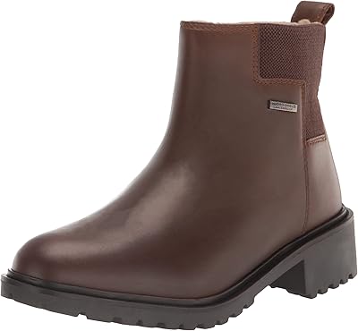 Boots Chelsea Waterproof Rockport Riley Gore for women, impermeable brown leather lining, 44 EU.. DIAYTAR NIGERIA: Connecting Nigerians with their needs through our affordable and diverse marketplace.