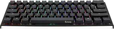 Mechanical keyboard Ducky One 2 Mini LED RVB Black 60 % PBT (Cherry Brown) PC, DKON2061ST-BUSPDAZT1.. Discover the perfect balance of selection and value with DIAYTAR NIGERIA's nationwide delivery service.