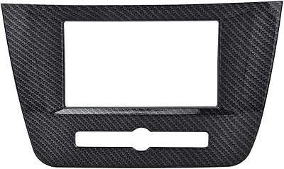 YCTZE 1PC Style Dashboard Navigation Frame Frame Display Cover Cover Carbone Coating Carbon Fiber For MG ZS SUV 2017-2018 Interior car accessories.. DIAYTAR NIGERIA: Where shopping meets satisfaction with affordable prices and prompt delivery services.