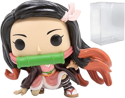 Pop figurine in Vinyl DEMON Slayer Nezuko Kamado (assembly with protective case and matching box), multicolored, 3.75 inches.. DIAYTAR NIGERIA: Connecting Nigerians with affordable products delivered promptly nationwide.