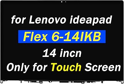 PEHDPVS 14 \ "Replacement for Lenovo Yoga 530-14 530-14IKB 530-14ARR 81EK 81H9 LCD TAPTile screen Digitizer 5D10R03188 FHD 1920X1080.. DIAYTAR NIGERIA connects you with what you need at prices you'll love, delivered within 8 days.