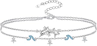 JEMPTIC OCEAN DOLPHINS Ankle bracelets in Sterling 925 STERLIBLE IN CLAYS, Gift jewelry for women and girls... Embrace a new era of online shopping with DIAYTAR NIGERIA's extensive range and budget-friendly prices.