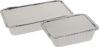 Set of hot pack aluminum containers 20 pieces, 890 ml with 420 ml - CP83898342.. Shop from our extensive catalog at DIAYTAR NIGERIA and enjoy doorstep delivery in just 5-8 days.