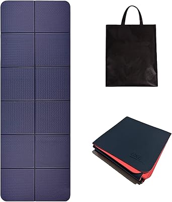 IKE foldable travel yoga carpet - Portable, light, non -slip - 100 % recyclable material - environmentally friendly.. Skip the traffic, shop online — DIAYTAR Nigeria brings it to you.