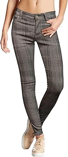 Comfortable ultra extensible legging for women P44878SKX KAKI 1X, PLAID, XL.. Shop with confidence at DIAYTAR NIGERIA, enjoying competitive prices and delivery within 8 days.