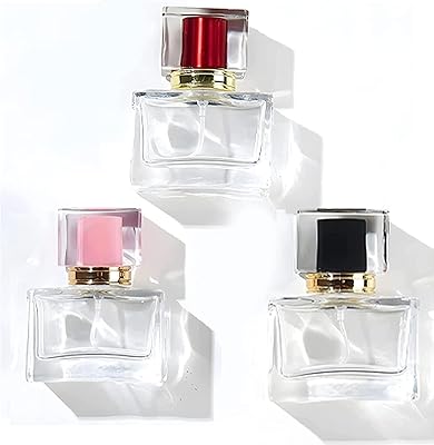 Rechargeable perfume vaporizer in transparent glass, 30 ml, high -quality empty perfume atomizer, package of 3.. Wide range, low cost, fast delivery — that’s DIAYTAR Nigeria.