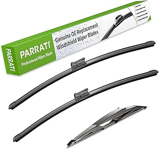 Parrati® Automobile Wipers All ultra-efficient seasons with replacement rear wiper for Toyota C-HR C HR CHR 2016-2021, Easy to do it yourself 26 " + 16" + 14 "(Lot of 3).. Shop everything from A to Z on DIAYTAR Nigeria — delivered nationwide.
