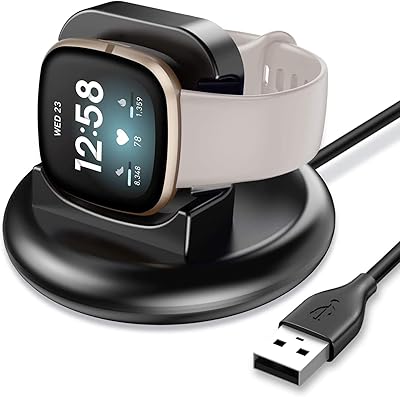 Charger compatible with the Fitbit Fitbit Fitbit loading station Versa 3.. DIAYTAR NIGERIA combines extensive variety with budget-friendly prices and prompt nationwide delivery.