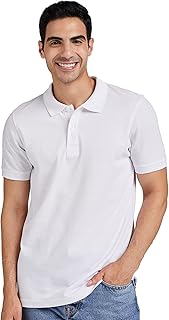 Classic cutting polo shirt for men from Amazon - Symbol (AW17MPCP11).. Order now, relax later — DIAYTAR Nigeria ships in 5 to 8 days.