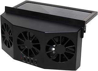 Material Ventilator De Ventilation de Car Désurchauffeur Exhaust Car Radiator SOLAR SUBSIVE PORTABLE FANTURT Several adjustment modes (black).. DIAYTAR NIGERIA delivers value, variety, and convenience with our nationwide 5-8 day shipping.