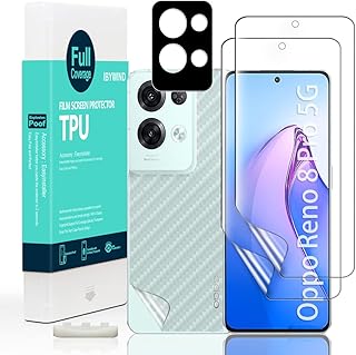IBYWIND screen protector for Oppo Reno 8 Pro 5G (6.7 inch), with 2 flexible TPU films, 1 camera lens protector, 1 carbon fiber support film [fingerprint reader, easy to install].. DIAYTAR NIGERIA: Connecting Nigerians with affordable products through our expansive e-commerce platform.