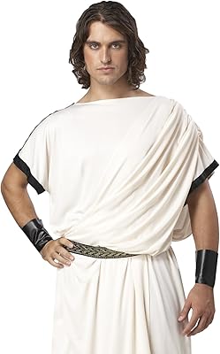 Luxury toga costume for men, white, one size.. From tech to toiletries, DIAYTAR Nigeria delivers without delay.