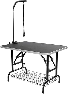 Pet Pet Pets Pet Table Foldable and Adjustable Patroll Table For Cat Dog Steel Dog Stainless Steel Supply Fucks Storage Track Storage Plate.. Shop smart with DIAYTAR NIGERIA, offering a vast product range delivered to your doorstep within a week.