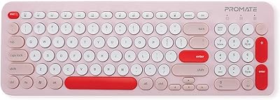 Keyboard and wireless sword and mouse set, keyboard and retro ergonomic 2.4 g ergonomic mouse with Nano USB receiver, 1600 DPI mouse and automatic watch function for PC, desktop, laptop, windows, pastel pink/e.. DIAYTAR NIGERIA: Where affordability meets reliability with thousands of products delivered promptly.